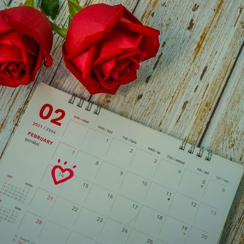 Calendar with marked training days symbolizing consistency and habit.